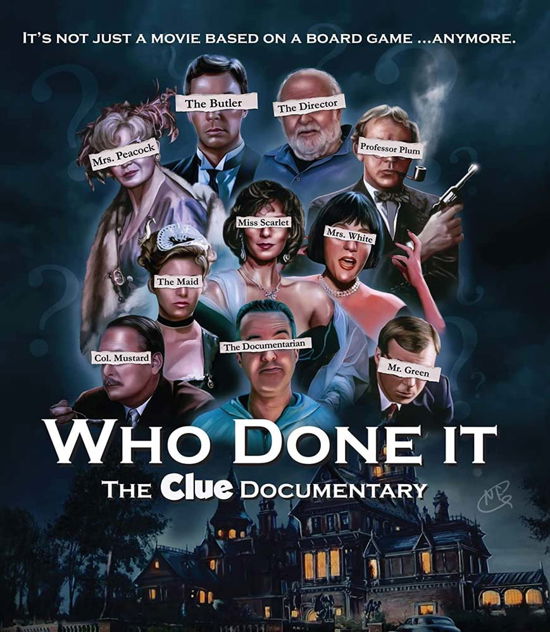 Cover for Blu-ray · Who Done It? the Clue Documentary Blu-ray (Blu-ray) (2023)