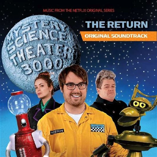 Cover for Various Artists · Mystery Science Theater 3000:The Return: Original Soundtrack (Music from the Netflix Original Series) (Limited Blue-Grey &quot;Satellite of Love&quot; Vinyl Edition) (LP) [Limited Blue-Grey &quot;Satellite Of Love&quot; Vinyl edition] (2018)