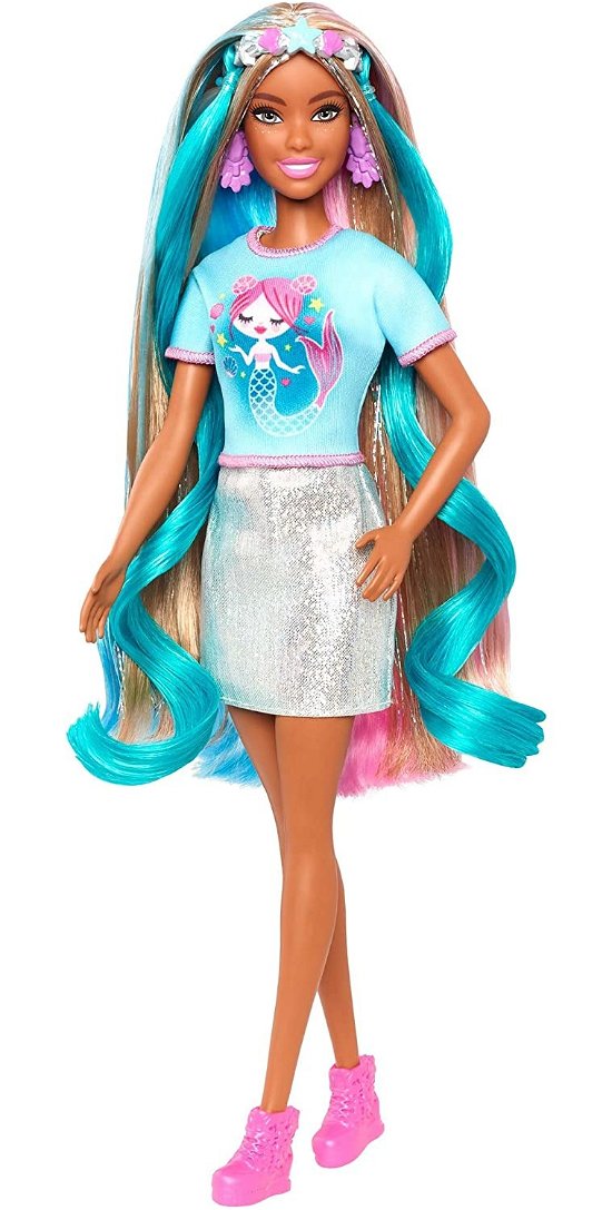 Barbie Hair Feature Doll Aa - Barbie - Merchandise - Fisher Price - 0887961797534 - 19. desember 2020
