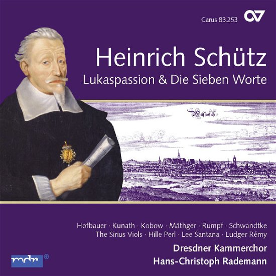Cover for Dresdner Kammerchor · St Lukas Passion The Seven Words (CD) (2013)