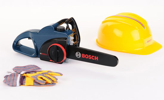 Cover for Bosch · Theo Klein 8253 - Bosch - Motosega + Casco + Guanti Da Lavoro Blu (Toys)