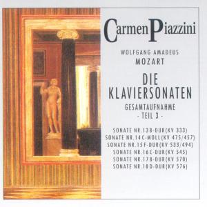 Cover for Piazzini Carmen · Klaviersonaten 13-18 (CD) (2003)