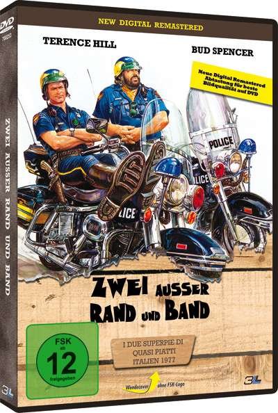 Cover for Spencer, Bud &amp; Hill, Terence · Zwei Ausser Rand Und Band (DVD) (2008)