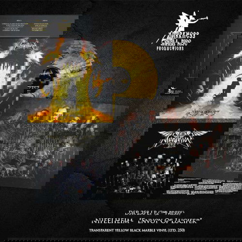 Cover for Nifelheim · Envoy of Lucifer (Transparent Yellow Black Marble Vinyl) (LP) (2025)