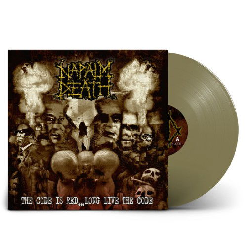 Cover for Napalm Death · The Code is Red...Long Live the Code (LP) [Golden edition] (2024)