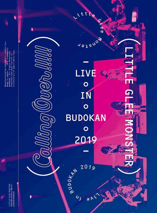 Cover for Little Glee Monster · Little Glee Monster Live in Budokan 2019-calling Over!!!!! &lt;limited&gt; (MBD) [Japan Import edition] (2019)