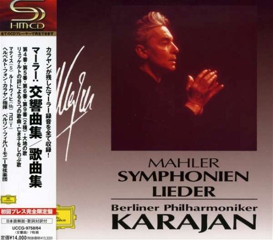 Symphonies - G. Mahler - Musik - DEUTSCHE GRAMMOPHON 2 CD - 4988005503534 - 20. Februar 2008