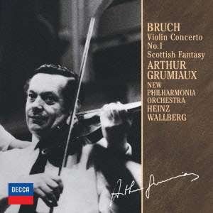 Cover for Arthur Grumiaux · Bruch: Violin Concerto No.1. Scottish Fantasy (CD) [Japan Import edition] (2021)
