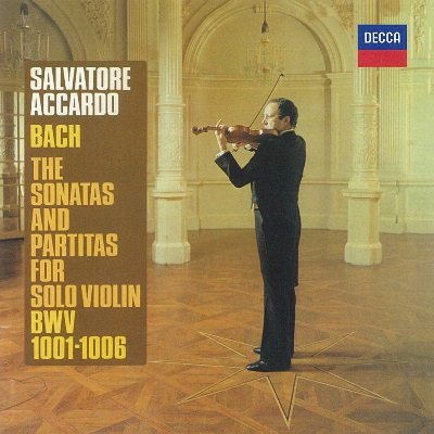 Cover for Salvatore Accardo · Bach: Sonatas &amp; Partitas For Solo Violin (CD) [Japan Import edition] (2022)