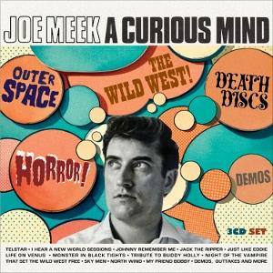 Joe Meek: a Curious Mind Outer Space! Horror! Death Discs! the Wild West! Demos! (3cd Clamshell Box) - Various Artists - Música - CHERRY RED - 5013929791534 - 29 de agosto de 2025