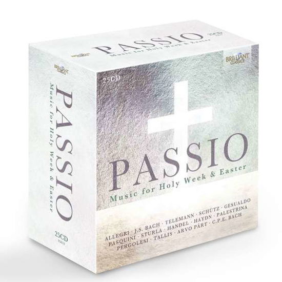 Cover for Passio   Music for Holy Week · Various Artists (CD) (2024)