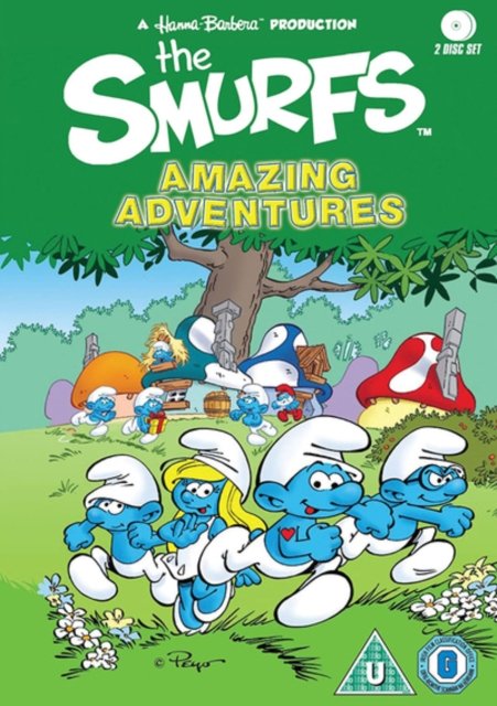 Cover for The Smurfs Amazing Adventures · The Smurfs - Amazing Adventures (DVD) (2017)