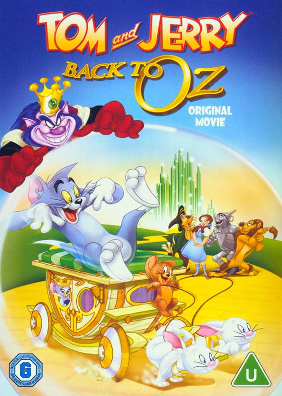 Tom And Jerry Tom and Jerry Return To Oz DVD 2021