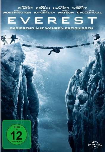Cover for Jason Clarke,josh Brolin,sam Worthington · Everest (DVD) (2016)