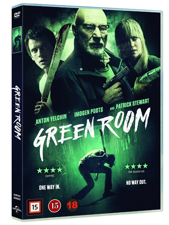 Green Room - Anton Yelchin / Imogen Poots / Patrick Stewart - Filme -  - 5053083086534 - 2. März 2017