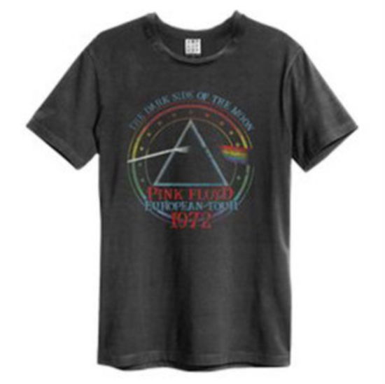 Cover for Pink Floyd · Pink Floyd - 72 Tour Amplified Vintage Charcoal Small T-Shirt (T-shirt)