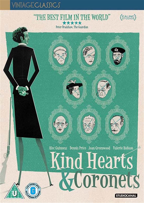 Kind Hearts And Coronets - Kind Hearts & Coronets - Films - Studio Canal (Optimum) - 5055201842534 - 24 juni 2019