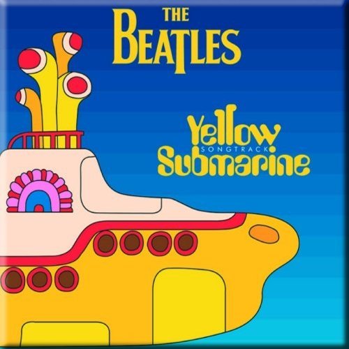 The Beatles Fridge Magnet: Yellow Submarine Songtrack - The Beatles - Merchandise - Suba Films - Accessories - 5055295311534 - October 17, 2014