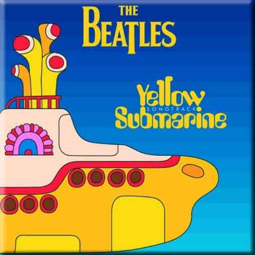 The Beatles Fridge Magnet: Yellow Submarine Songtrack - The Beatles - Gadżety - Suba Films - Accessories - 5055295311534 - 17 października 2014