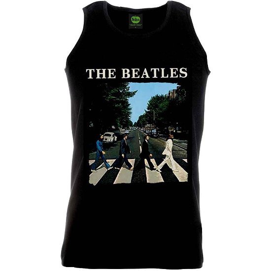 Cover for The Beatles · The Beatles Unisex Vest T-Shirt: Abbey Road (T-shirt) [size S] [Black - Unisex edition]