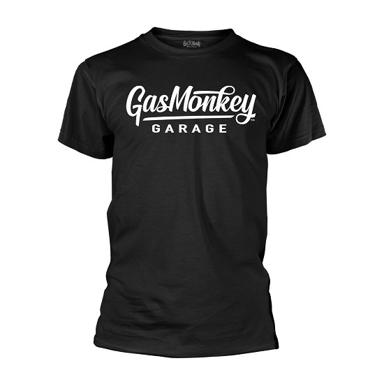 Large Script Logo (Black) - Gas Monkey Garage - Merchandise -  - 5056270416534 - 30. november 2020