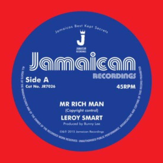 Mr Rich Man / Version - Leroy Smart - Musikk - JAMAICAN RECORDINGS - 5060135763534 - 20. oktober 2023