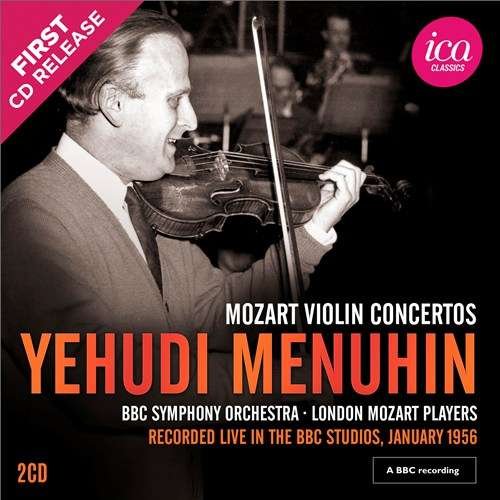 Cover for Menuhin / Bbcso / Lmp · Mozart Violin Concertos (CD) (2018)