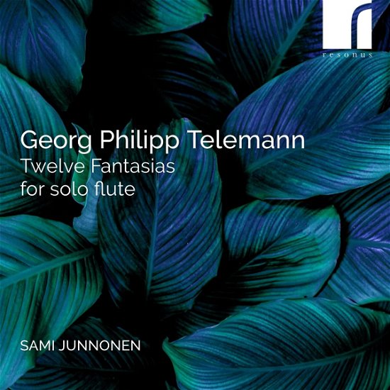 Cover for Sami Junnonen / Flute · Georg Philipp Telemann: Twelve Fantasias For Solo Flute (CD) (2023)