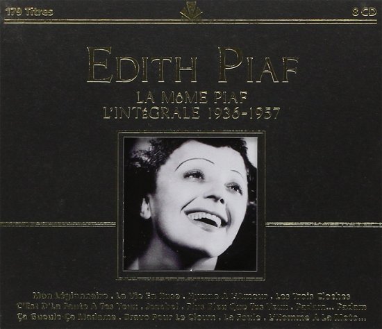 Cover for Edith Piaf · L'integrale 1936-1957 (CD) (2010)