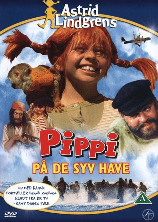 Cover for Pippi Langstrømpe · Pippi På De Syv Have (DVD) (2005)