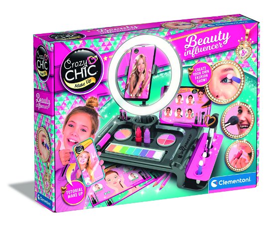 Beauty Influencer - Crazy Chic - Produtos - Clementoni - 8005125166534 - 22 de setembro de 2023