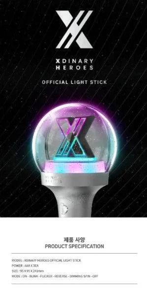 Official Light Stick - Xdinary Heroes - Mercancía - JYP ENTERTAINMENT - 8809932171534 - 10 de agosto de 2023