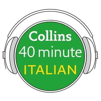 Cover for Collins Dictionaries · Italian in 40 Minutes (CD) (2019)
