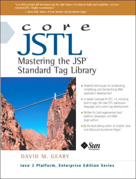 Cover for David Geary · Core JSTL: Mastering the JSP Standard Tag Library (Paperback Book) (2002)