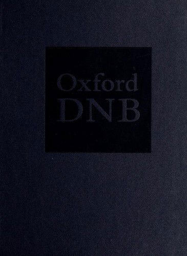 Cover for Oxford · Oxford Dictionary National Biography Volume 3 (Innbunden bok) (2012)