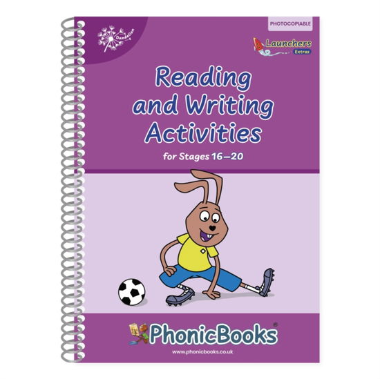 Cover for Phonic Books · Phonic Books Dandelion Launchers Extras Stages 16-20 Reading and Writing Activities: Simple two-syllable words and suffixes - Phonic Books Beginner Decodable Readers (Spiral Book) (2025)