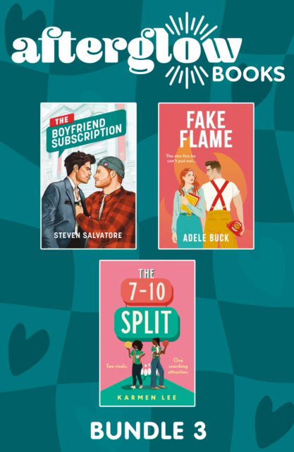 Cover for Adele Buck · Afterglow Books Bundle 3: Fake Flame (First Responders) / The Boyfriend Subscription / The 7-10 Split (Book pack) (2024)