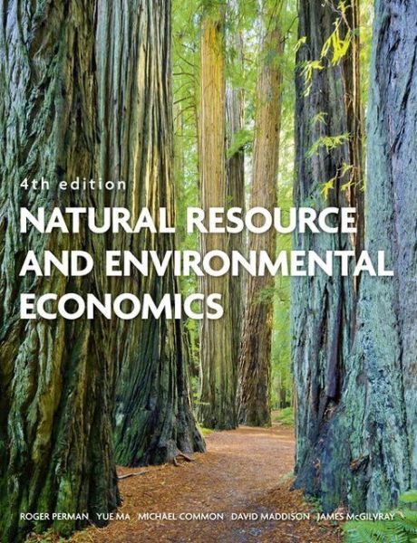 Cover for Roger Perman · Natural Resource and Environmental Economics (Paperback Book) (2011)