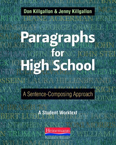 Cover for Jenny Killgallon · Paragraphs for High School: a Sentence-composing Approach (Paperback Book) [Stu Wkb edition] (2012)