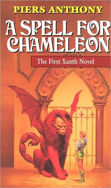 Cover for Piers Anthony · A Spell for Chameleon (Pocketbok) (1987)