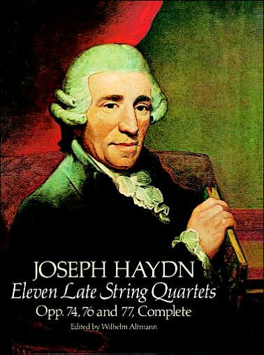 Cover for Music Scores · Eleven Late String Quartets, Opp. 74, 76 and 77, Complete (Dover Chamber Music Scores) (Paperback Book) (1979)