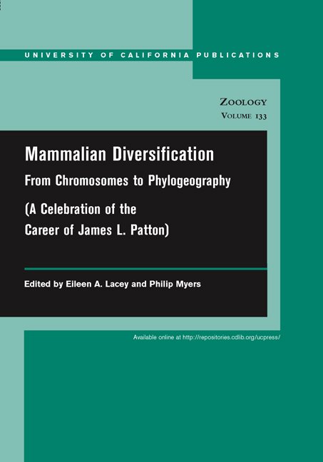 Cover for Eileen a Lacey · Mammalian Diversification: From Chromosomes to Phylogeography - UC Publications in Zoology (Paperback Bog) (2006)