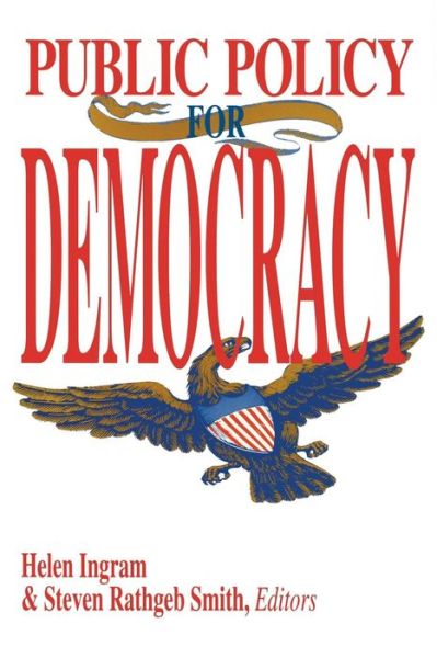 Cover for Public Policy for Democracy (Paperback Book) (1993)
