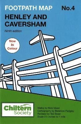 Cover for Nick Moon · Footpath Map No. 4 Henley and Caversham: Ninth Edition - In Colour - Chiltern Society Footpath Maps (Taschenbuch) [9 Revised edition] (2023)