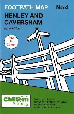 Cover for Nick Moon · Footpath Map No. 4 Henley and Caversham: Ninth Edition - In Colour - Chiltern Society Footpath Maps (Taschenbuch) [9 Revised edition] (2023)