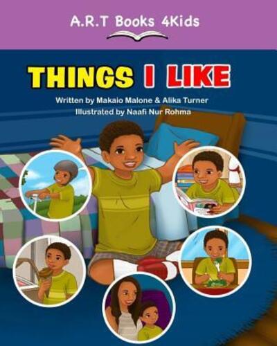 Cover for Alika R Turner · Things I Like (Paperback Book) (2016)