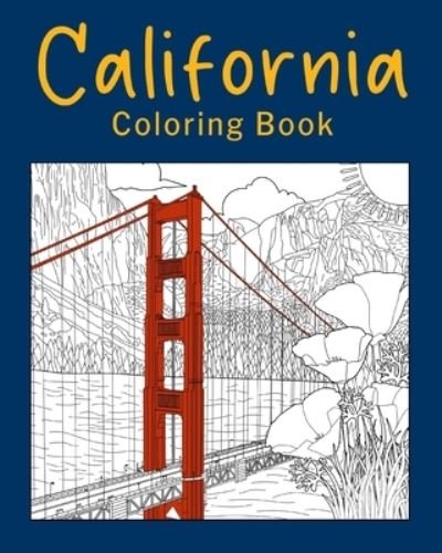 Cover for Paperland · California Coloring Book (Buch) (2024)