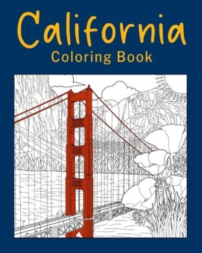 Cover for Paperland · California Coloring Book (Book) (2024)