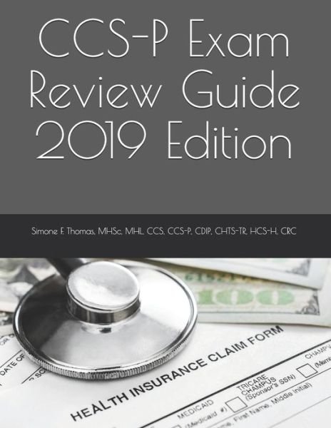 Cover for Mhsc Mhl Ccs Ccs Thomas · CCS-P Exam Review Guide 2019 Edition (Pocketbok) (2019)