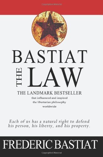 Cover for Frederic Bastiat · The Law (Paperback Book) (2010)